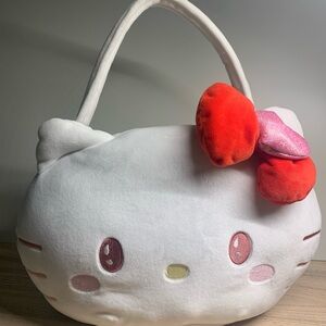 Hello Kitty Plush Handbag/Waster Bag NWOT